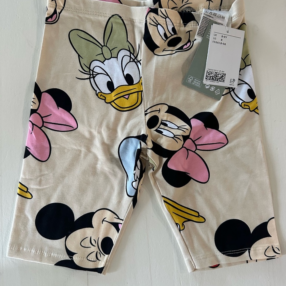 H&M Disney Kids' Cartoon Print Shorts - Tan